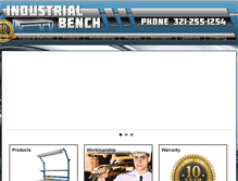 Tablet Screenshot of industrialbench.com